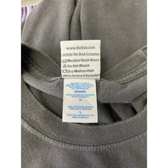 The Duck Company Mens Short Sleeve Ocoee River Swim Team Tee, sz L - Picture 7 of 10